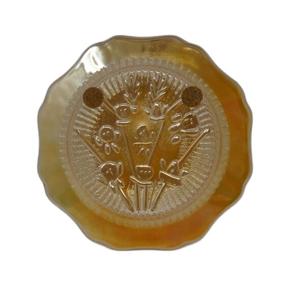 Jeannette Iris Iridescent Bread & Butter Plate - Picture 3 of 7